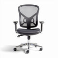 Ergonomische bureaustoel met mesh rugleuning en zwart zitvlak 45 x 60 x 90cm